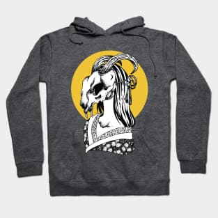 Japanese Girl Bone Mask Hoodie